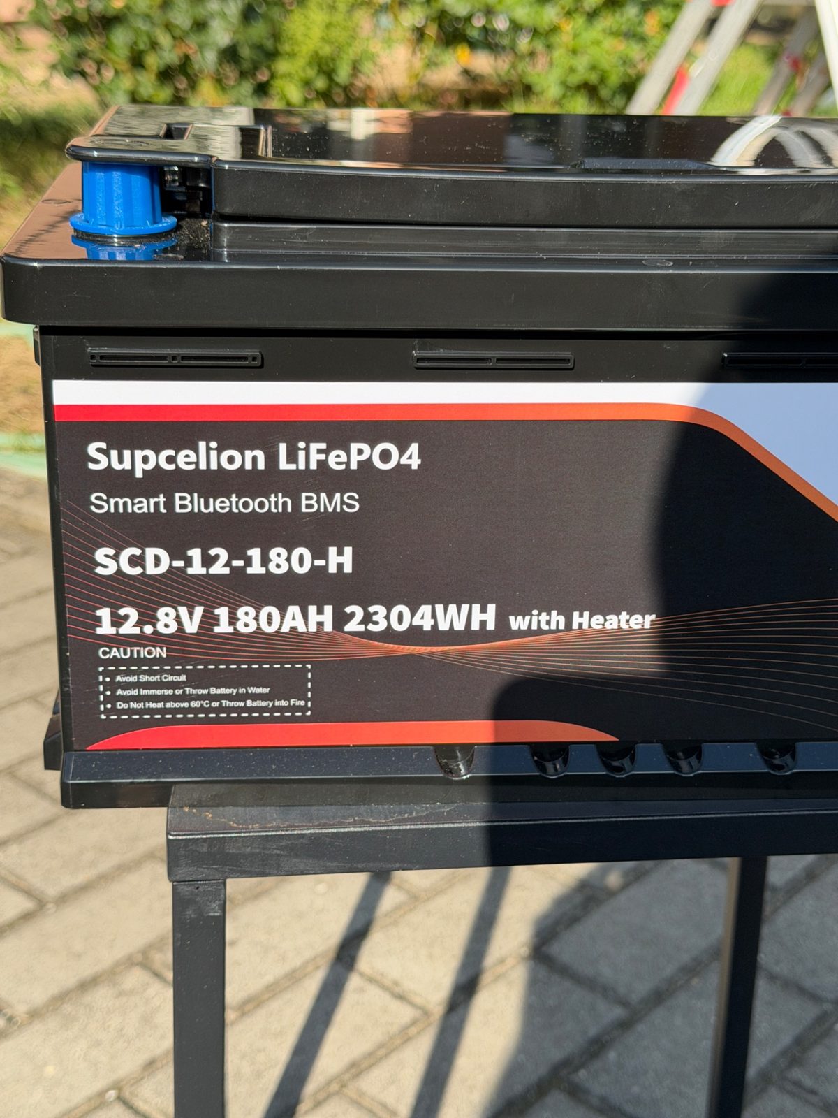 Detail baterie SUPCELION SCD 180Ah Heater